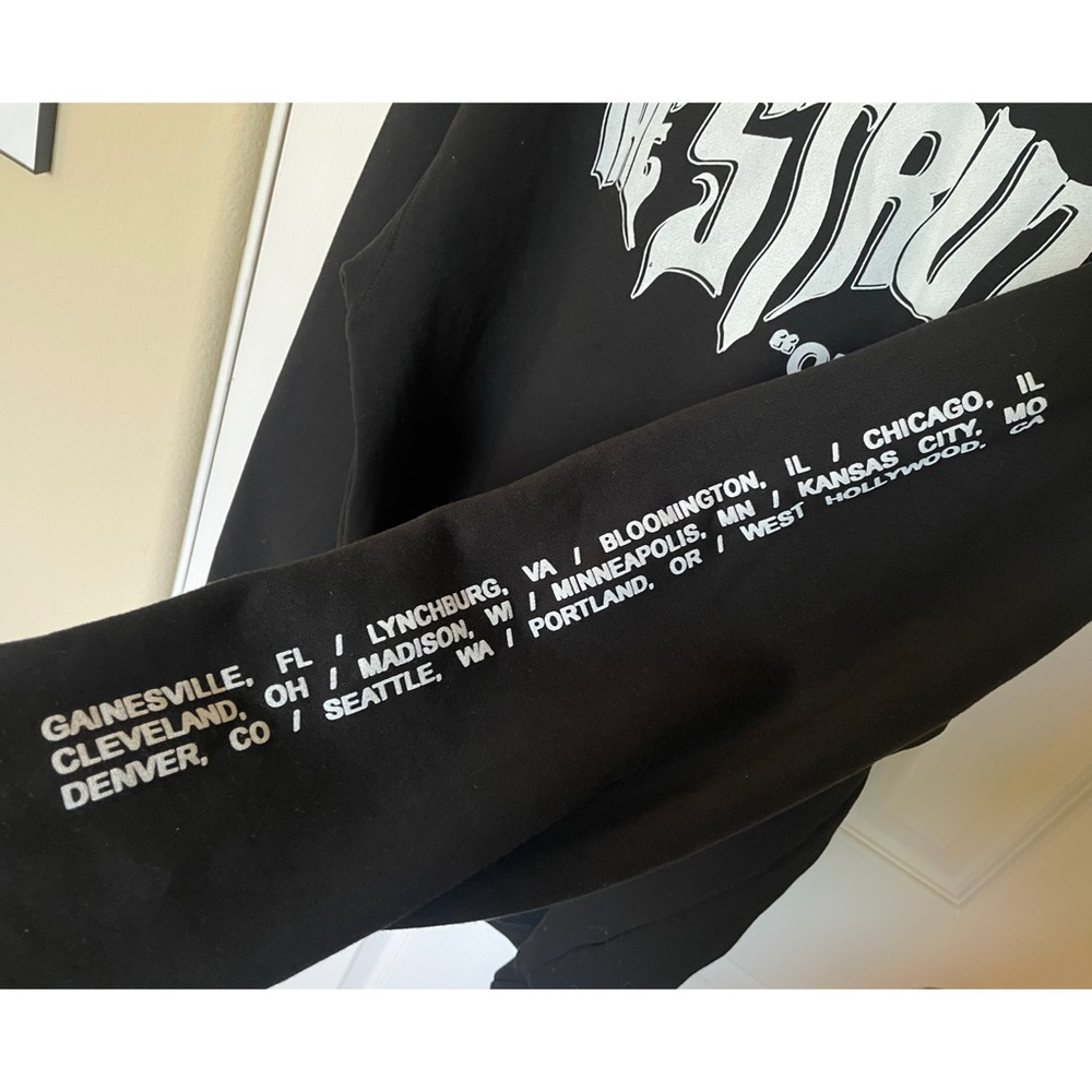 The Struts band merch tour cities hoodie - Picture 5 of 5
